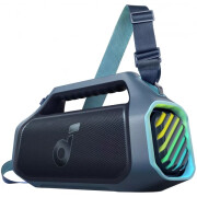 Boxa Portabila Bluetooth Anker SoundCore Boom 2 Plus New Version, 140W, TWS, RGB, Waterproof, Albastra A3134032 