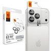 Folie de protectie Camera Spate Spigen GlastR EZ FIT Optik Pro pentru Apple iPhone 18 Pro / 18 Pro Max, Sticla Securizata, Set 2 bucati, Argintie AGL12046