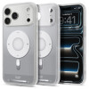 Husa MagSafe pentru Apple iPhone 18 Pro Max / 17 Pro Max, Spigen, Ultra Hybrid Classic, Argintie ACS12130