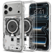 Husa MagSafe pentru Apple iPhone 18 Pro Max / 17 Pro Max, Spigen, Ultra Hybrid Neo One, Transparenta ACS12129