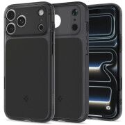 Husa MagSafe pentru Apple iPhone 18 Pro Max / 17 Pro Max, Spigen, Ultra Hybrid T, Neagra Mata ACS12134