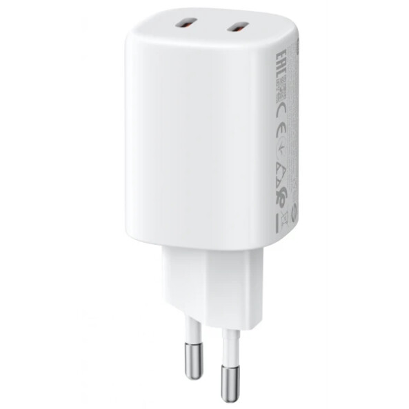 Incarcator Retea Xiaomi Nano Turbo, 45W, 3A, 2 x USB-C, Alb BHR087OEU 